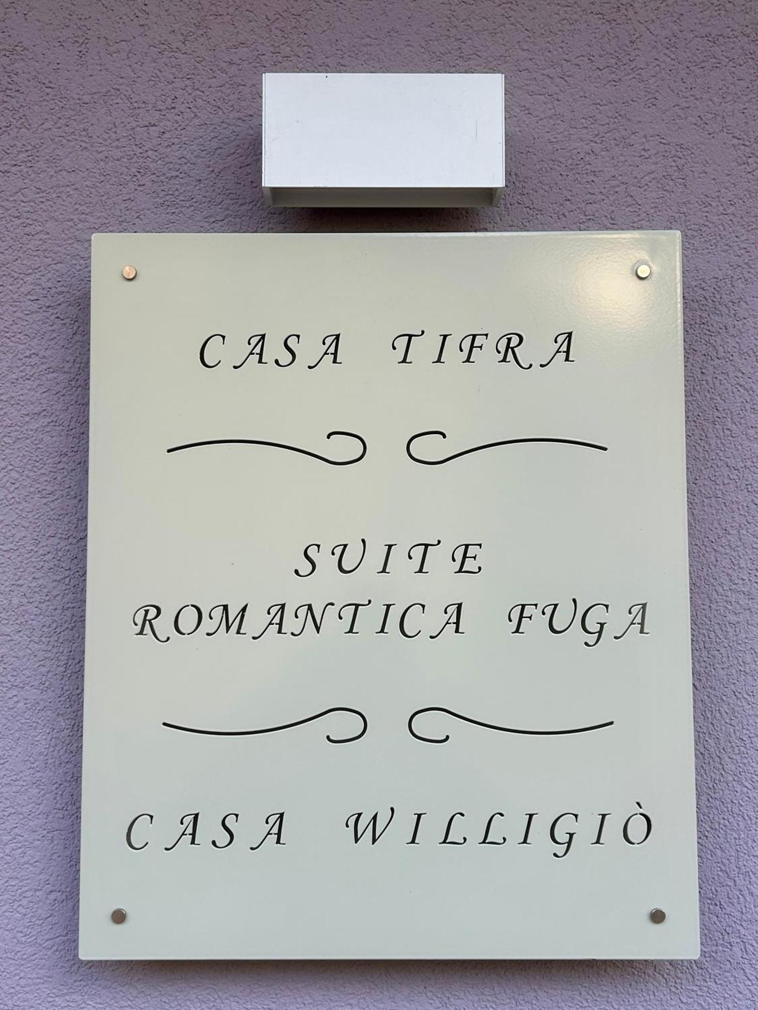 Casa Willigio Lejlighed Roncone Eksteriør billede
